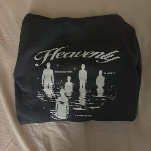 Graphic Dark Grey Hoodie